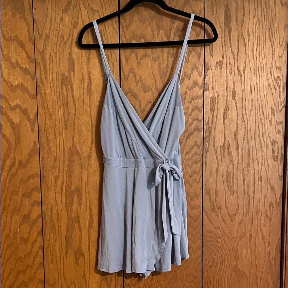 Kimchi Blue Soft Blue romper. SUPER SOFT